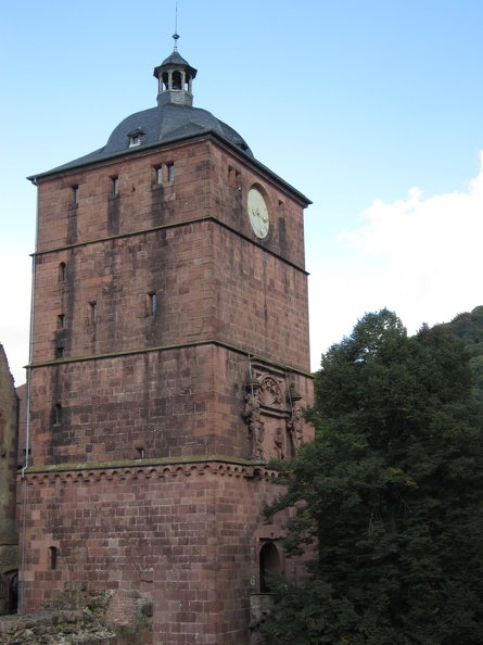 Tower at Heidelberg Castle.JPG